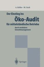 book Der Einstieg ins Öko-Audit für mittelständische Betriebe: durch modulares Umweltmanagement