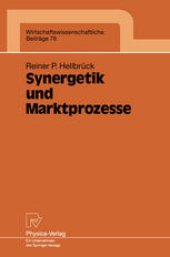 book Synergetik und Marktprozesse