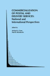 book Commercialization of Postal and Delivery Services: National and International Perspectives