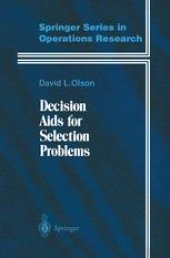 book Decision Aids for Selection Problems