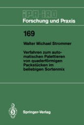 book Verfahren zum automatischen Palettieren von quaderförmigen Packstücken im beliebigen Sortenmix