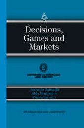 book Decisions, Games and Markets