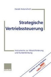 book Strategische Vertriebssteuerung: Instrumente zur Absatzförderung und Kundenbindung