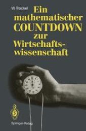 book Ein mathematischer COUNTDOWN zur Wirtschaftswissenschaft