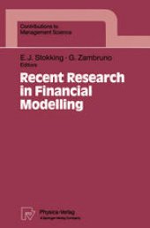 book Recent Research in Financial Modelling