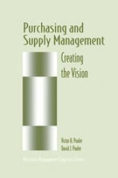 book Purchasing and Supply Management: Creating the Vision