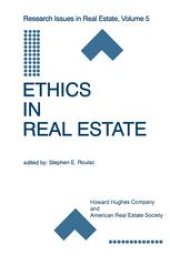 book Ethics in Real Estate