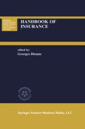 book Handbook of Insurance