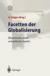 book Facetten der Globalisierung: Ökonomische, soziale und politische Aspekte