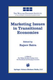 book Marketing Issues in Transitional Economies