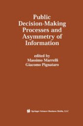 book Public Decision-Making Processes and Asymmetry of Information