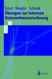 book Übungen zur Internen Unternehmensrechnung