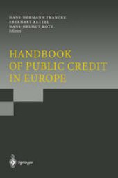 book Handbook of Public Credit in Europe