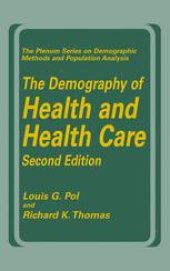 book The Demography of Health and Health Care