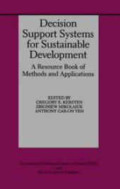 book Decision Support Systems for Sustainable Development: A Resource Book of Methods and Applications