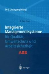 book Integrierte Managementsysteme für Qualität, Umweltschutz und Arbeitssicherheit