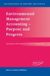 book Environmental Management Accounting — Purpose and Progress