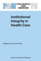 book Institutional Integrity in Health Care