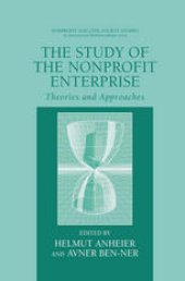 book The Study of the Nonprofit Enterprise: Theories and Approaches