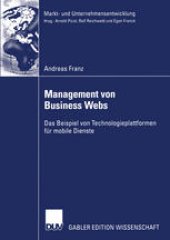 book Management von Business Webs: Das Beispiel von Technologieplattformen für mobile Dienste