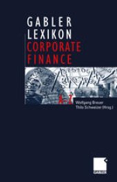 book Gabler Lexikon Corporate Finance