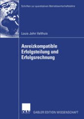 book Anreizkompatible Erfolgsteilung und Erfolgsrechnung