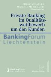 book Private Banking im Qualitätswettbewerb um den Kunden