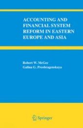 book Accounting and Financial Systems Reform in Eastern Europe and Asia