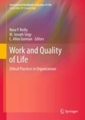 book Work and Quality of Life: Ethical Practices in Organizations