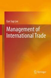 book Management of International Trade