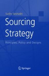 book Sourcing Strategy: Principles, Policy and Designs