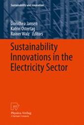 book Sustainability Innovations in the Electricity Sector