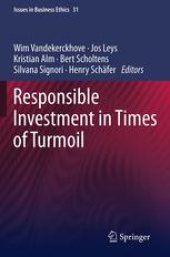 book Responsible Investment in Times of Turmoil