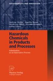 book Hazardous Chemicals in Products and Processes: Substitution as an Innovative Process