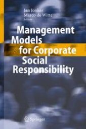 book Management Models for Corporate Social Responsibility