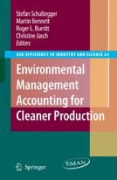 book Environmental Management Accounting for Cleaner Production