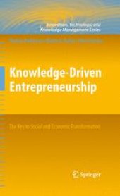 book Knowledge-Driven Entrepreneurship: The Key to Social and Economic Transformation