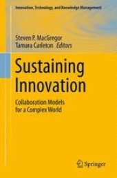 book Sustaining Innovation: Collaboration Models for a Complex World