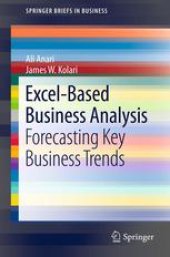 book Excel-Based Business Analysis: Forecasting Key Business Trends