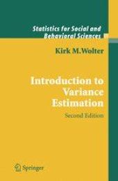 book Introduction to Variance Estimation