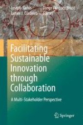 book Facilitating Sustainable Innovation through Collaboration: A Multi-Stakeholder Perspective