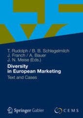 book Diversity in European Marketing: Text and Cases