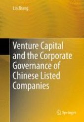 book Venture Capital and the Corporate Governance of Chinese Listed Companies