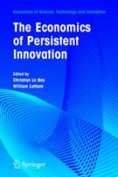 book The Economics of Persistent Innovation: An Evolutionary View