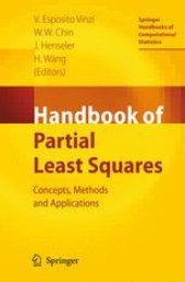 book Handbook of Partial Least Squares: Concepts, Methods and Applications