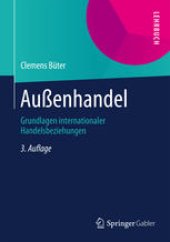 book Außenhandel: Grundlagen internationaler Handelsbeziehungen