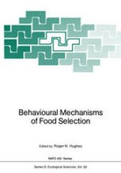 book Behavioural Mechanisms of Food Selection