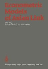 book Econometric Models of Asian Link