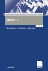 book Statistik: Grundlagen — Methoden — Beispiele