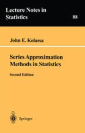 book Series Approximation Methods in Statistics